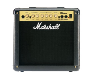 MarshallアンプのMG-15CDRの評価レビュー。