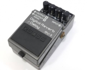 boss RV-3（リバーブディレイ）のセッティングや使い方。