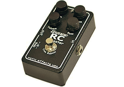 xotic bass rc boosterのセッティングや音作りについて。