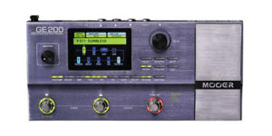 Mooer GE200のレビュー。音作りやアンプモデルについて。